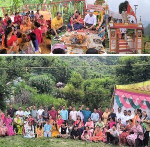 ग्राम परिंदा तल्ला में धूमधाम से मनाया गया ग्रामोत्सव, ग्राम देवताओं की पूजा-अर्चना के साथ लिया विकास का संकल्प