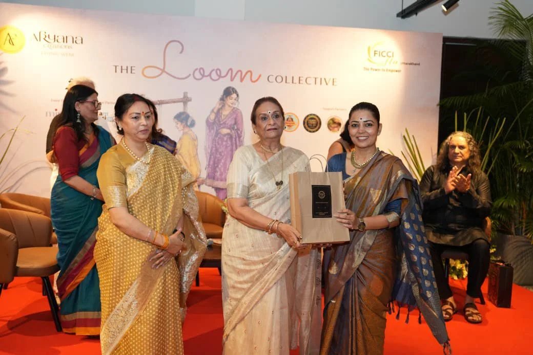 The Loom Collective’ के दूसरे एवं अंतिम दिन, उत्तराखण्ड की प्रथम महिला गुरमीत कौर ने की शिरकत