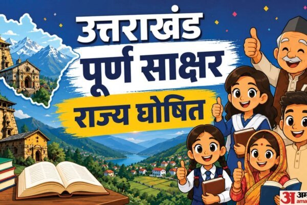 पूर्ण साक्षर बना उत्तराखंड, शिक्षा के क्षेत्र में रचा नया इतिहास