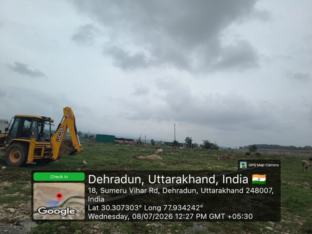 उपाध्यक्ष बंशीधर तिवारी की सख्ती : एमडीडीए का अवैध निर्माणों पर बड़ा प्रहार, अवैध प्लॉटिंग ध्वस्त, तीन निर्माण सील