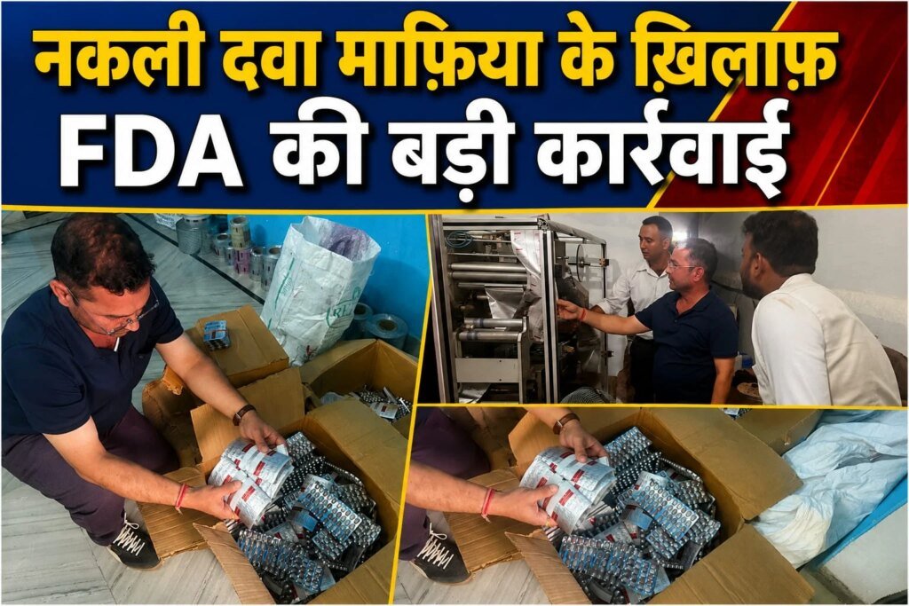 नकली दवा माफिया के खिलाफ राज्यों की संयुक्त रणनीति से मिली सफलता, अंतर्राज्यीय नेटवर्क की जांच शुरू