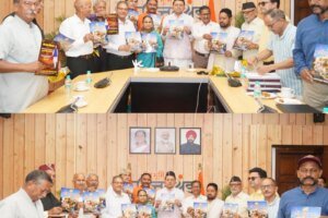 मुख्यमंत्री ने उत्तराखण्ड क्षत्रिय कल्याण समिति की वेबसाइट एवं क्षत्रिय जागरण स्मारिका का किया विमोचन