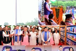 स्वतंत्रता दिवस पर मुख्यमंत्री पुष्कर सिंह धामी ने परेड ग्राउंड में किया ध्वजारोहण,की महत्वपूर्ण घोषणाएं