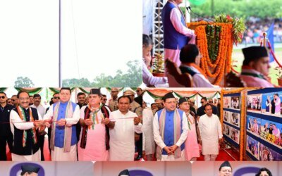 स्वतंत्रता दिवस पर मुख्यमंत्री पुष्कर सिंह धामी ने परेड ग्राउंड में किया ध्वजारोहण,की महत्वपूर्ण घोषणाएं