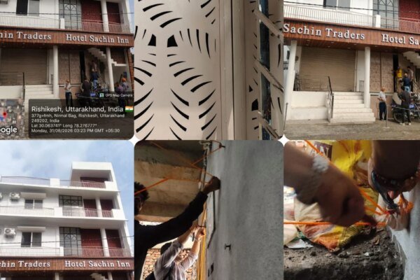 अवैध निर्माण पर एमडीडीए का शिकंजा ऋषिकेश-डोईवाला में तीन भवन सील, स्वीकृत नक्शे से विचलन और बिना अनुमति निर्माण पर कार्रवाई