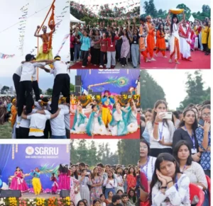 गुरु राम राय विश्वविद्यालय में श्रीकृष्ण जन्मोत्सव की धूम