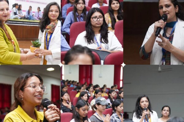 हैल्थ मंत्र से सशक्त हुईं श्री गुरु राम राय विश्वविद्यालय में छात्राएं