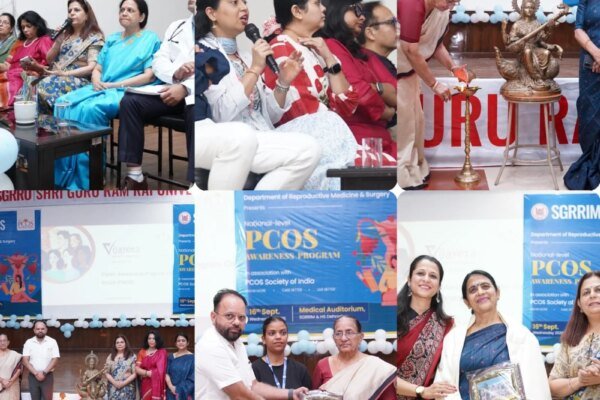 श्री गुरु राम राय विश्वविद्यालय में पीसीओएस से बचाव का दिया मंत्र