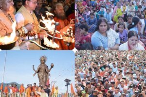 पीएम मोदी के जन्मदिवस पर 2100 दीपों से जगमगाया यमुना तट, सीएम धामी ने 7.52 करोड़ के स्नान घाट का किया लोकार्पण