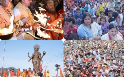 पीएम मोदी के जन्मदिवस पर 2100 दीपों से जगमगाया यमुना तट, सीएम धामी ने 7.52 करोड़ के स्नान घाट का किया लोकार्पण
