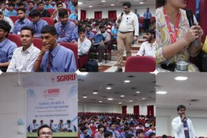 एसजीआरआरयू में छात्रों के समग्र स्वास्थ्य विकास को लेकर प्रेरणादायी कार्यक्रम