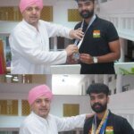 श्री गुरु राम राय विश्वविद्यालय के कराटे चैम्पियन हर्ष व्यास स्काॅटलैण्ड में परचम लहराने को तैयार