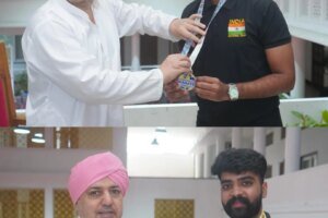 श्री गुरु राम राय विश्वविद्यालय के कराटे चैम्पियन हर्ष व्यास स्काॅटलैण्ड में परचम लहराने को तैयार