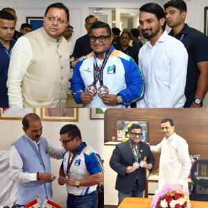 अंतरराष्ट्रीय मंच पर चमके उत्तम सिंह रावत, मुख्यमंत्री धामी से की भेंट; उत्तराखंड में खेलों को बढ़ावा देने पर हुई चर्चा