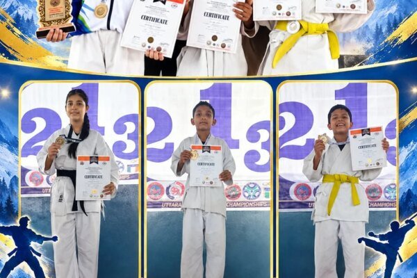 उत्तराखंड स्टेट ओपन कराटे चैंपियनशिप में बच्चों का शानदार प्रदर्शन