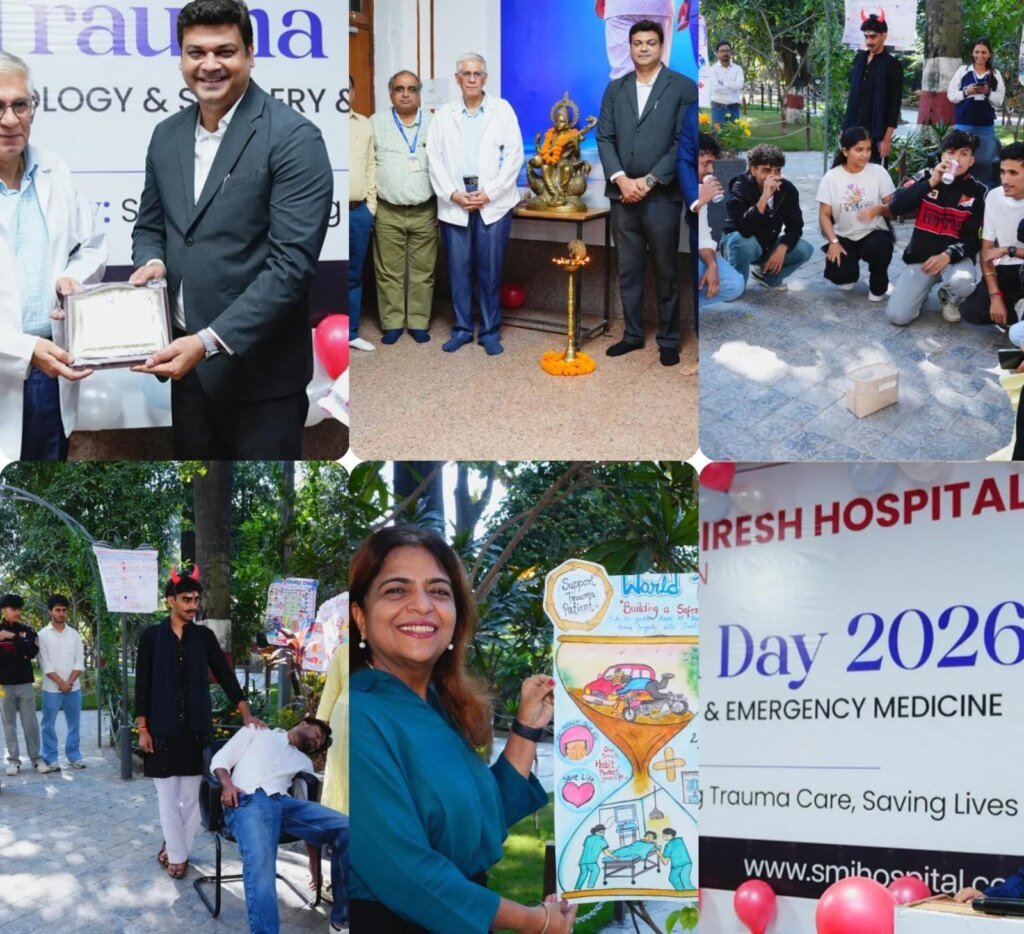 विश्व ट्रॉमा दिवस पर श्री महंत इन्दिरेश अस्पताल में विशेषज्ञों ने साझा कीं महत्वपूर्ण जानकारियां